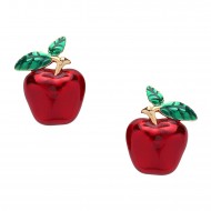 Red Apple Earring