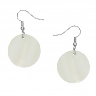 White Shell Earring