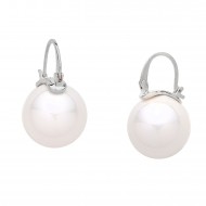Glass Pearl Earring