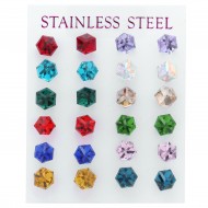 12 Pieces Set Stud Earring
