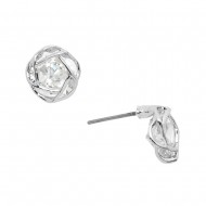 CZ Post Earring