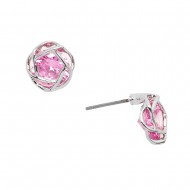 CZ Post Earring