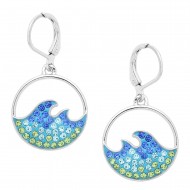 Ocean Wave Earring