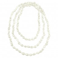 G.F.W.P. Necklace 8-9MM 66"