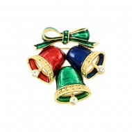 Christmas Ring Bell Pin