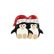 Penguin Christmas Pin