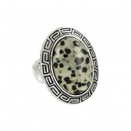 Dalmatian Stone Ring