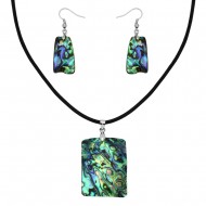 Abalone Necklace Set