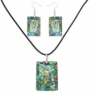 Abalone Necklace Set