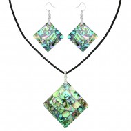 Abalone Necklace Set