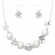 Sea Life Necklace Set