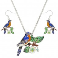 Bird Necklace Set