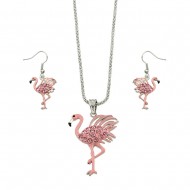 Flamingo Necklace Set