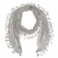 Lace Scarf 68" x 12"
