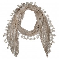 Lace Scarf 68" x 12"