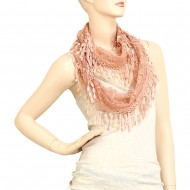 Lace Scarf 64" x 10"