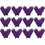 12-Pack Women Fleece Glove