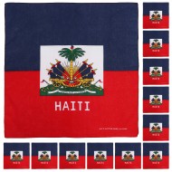12pcs Bandana - HAITI