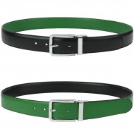 Men Reversible Leather Belt